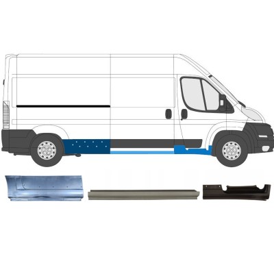 Set popravnih panelov za Fiat Ducato 2006-2026 / Desna / 16177