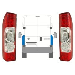 Zadnja luč za Fiat Ducato 2006-2014 / Levo+Desno / Komplet 10026