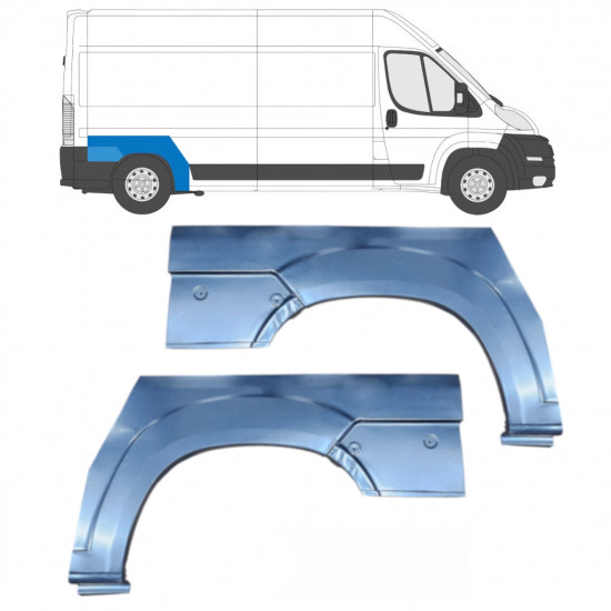 Bok delni za Fiat Ducato 2006- / Levo+Desno / Komplet 9648