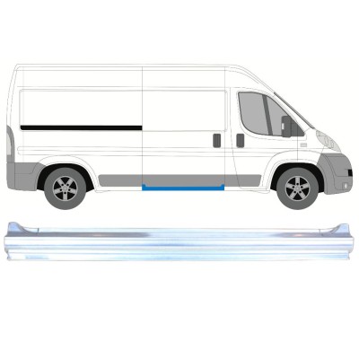Popravni panel praga drsnih vrat za Fiat Ducato 2006-2026 / Desna 8316