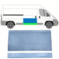 Zunanji spodnji popravni panel drsnih vrat za Fiat Ducato 2006-2025 / Desna / Komplet 14824