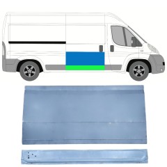 Zunanji spodnji popravni panel drsnih vrat za Citroen Jumper 2006-2025 / Desna 15377