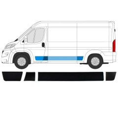 Set stranskih oblog za Citroen Jumper 2018- / Leva 15421