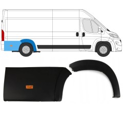 Set oblog zadnjega loka blatnika z lučjo za Citroen Jumper 2018- / Desna / 14465