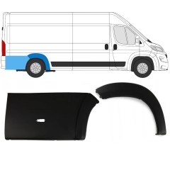 Set oblog zadnjega loka blatnika za Peugeot Boxer 2018- / Desna / 14438