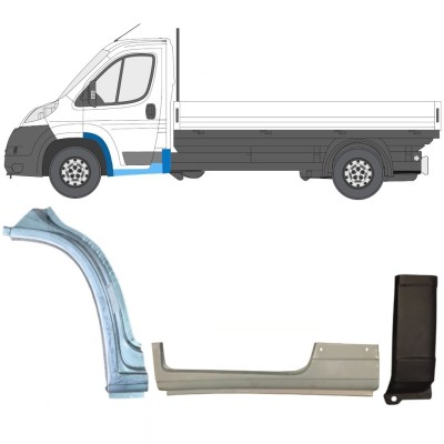 Set popravnih panelov za Fiat Ducato 2006-2026 / Leva / 17000