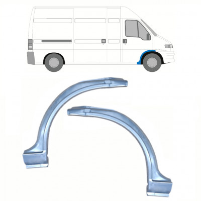 Popravni panel sprednjega blatnika za Fiat Ducato 1994-2006 / Levo+Desno / Komplet 10701