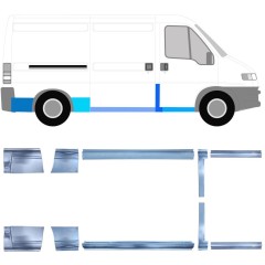 Set popravnih panelov za Fiat Ducato 1994-2006 / Levo+Desno / 16786