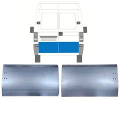 Popravni panel zadnjih vrat za Peugeot Boxer 1994-2006 / Levo+Desno / Komplet 14046