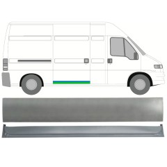 Zunanji spodnji popravni panel drsnih vrat za Citroen Jumper 1994-2006 / Desna 16173