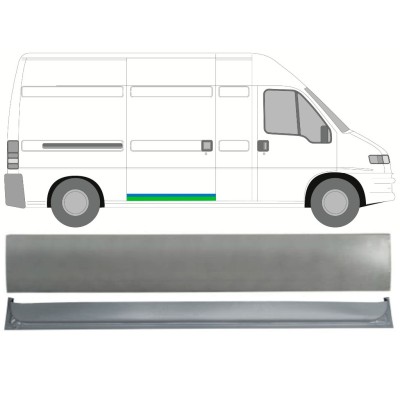 Zunanji spodnji popravni panel drsnih vrat za Fiat Ducato 1994-2006 / Desna / Komplet 16161