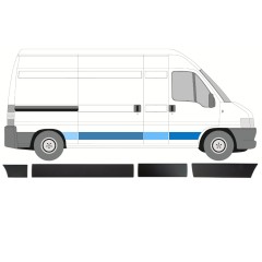 Set stranskih oblog za Peugeot Boxer 2002-2006 / Desna / 14390
