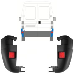 Vogal zadnjega odbijača za Peugeot Boxer 2002-2006 / Levo+Desno / Komplet 13221