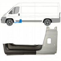 Popravni panel stebrička + Prag za Fiat Ducato 2006- / Leva / Komplet 8743