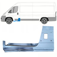 Popravni panel stebrička + Prag za Fiat Ducato 2006-2025 / Leva / Komplet 8743