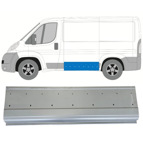 Popravni stranski panel za Fiat Ducato 2006-2014 / Leva 14736