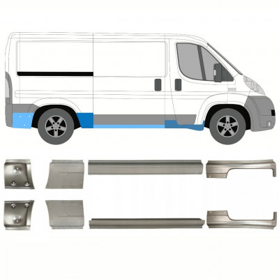 Prag za Fiat Ducato 2006- / Levo+Desno / Komplet 10883