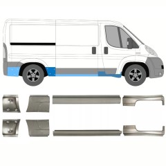 Prag za Peugeot Boxer 2006-2025 / Levo+Desno / Komplet 14156
