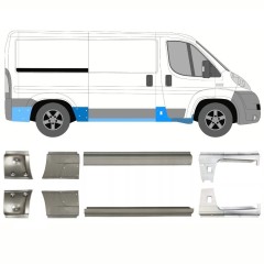 Prag za Peugeot Boxer 2006-2025 / Levo+Desno / Komplet 14158