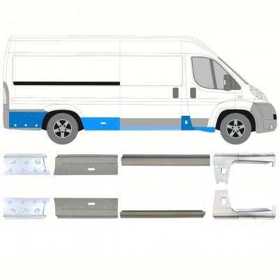 Prag za Fiat Ducato 2006- / Levo+Desno / Komplet 10890