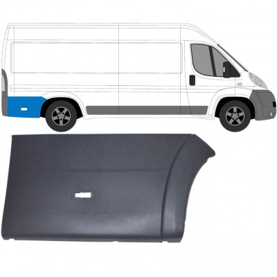 Zadnja stranska obloga za Fiat Ducato 2006- / XLWB / Desna 6556