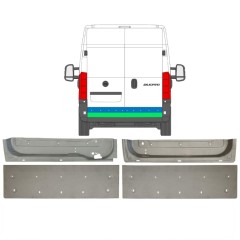 Popravni panel zadnjih vrat za Citroen Jumper 2006-2025 / Komplet 14262