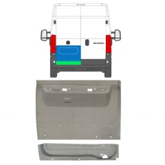 Popravni panel zadnjih vrat za Citroen Jumper 2006-2025 / Leva / Komplet 14272