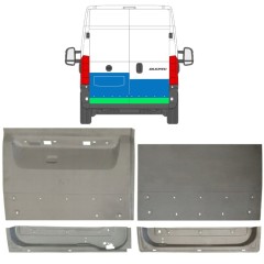 Popravni panel zadnjih vrat za Citroen Jumper 2006-2025 / Komplet 14497