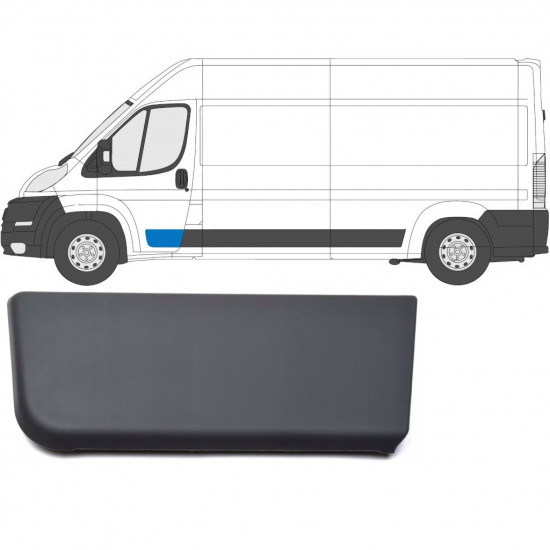 Obloga sprednjih vrat za Fiat Ducato 2006- / Leva 6530