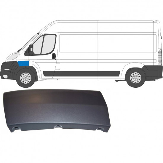 Sprednji blatnik zaščita za Fiat Ducato 2006- / Leva 6541