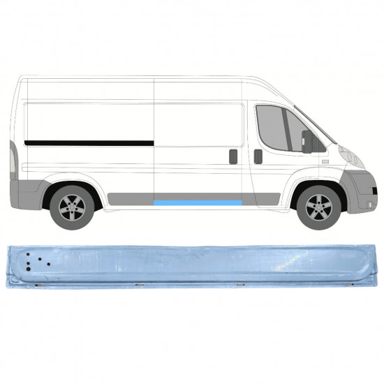 Notranji popravni panel drsnih vrat za Fiat Ducato 2006- / Desna 10963