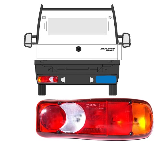 Zadnja luč za Citroen Jumper 2014-2018 / Desna 15344