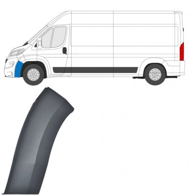 Obloga stranskega dela sprednjega odbijača za Fiat Ducato 2014-2018 / Leva 7766