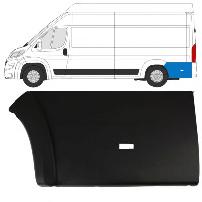 Zadnja stranska obloga za Fiat Ducato 2018- / Leva 7787