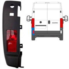 Zadnji vogal odbijača z lučjo za Peugeot Boxer 2018- / Leva / Komplet 13243