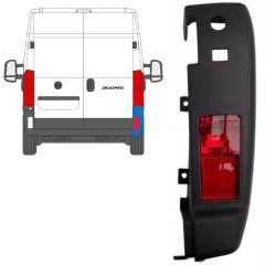 Zadnji vogal odbijača z lučjo za Fiat Ducato 2018- / Desna / Komplet 10109