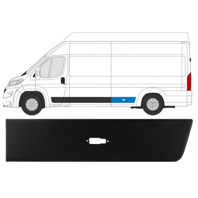 Zadnja stranska obloga za Fiat Ducato 2018- / Leva 7793