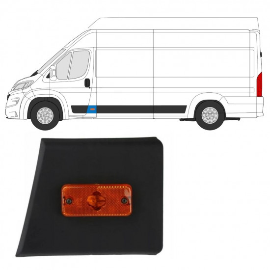 Obloga z lučjo za Fiat Ducato 2018- / Leva 7802