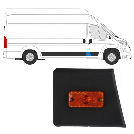 Obloga z lučjo za Fiat Ducato 2018- / Desna 7801
