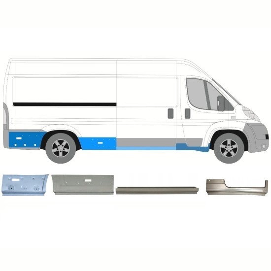 Set popravnih panelov za Peugeot Boxer 2006-2026 / Desna 16803
