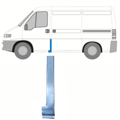 Popravni panel stebrička za Fiat Ducato 1994-2006 / Leva 9121