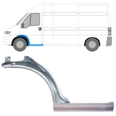 Popravni panel praga in sprednjega blatnika za Fiat Ducato 1994-2006 / Leva / Komplet 9902