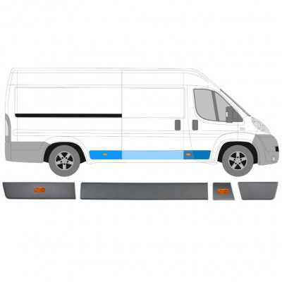 Set oblog z lučjo za Fiat Ducato 2006- / Desna /  10447