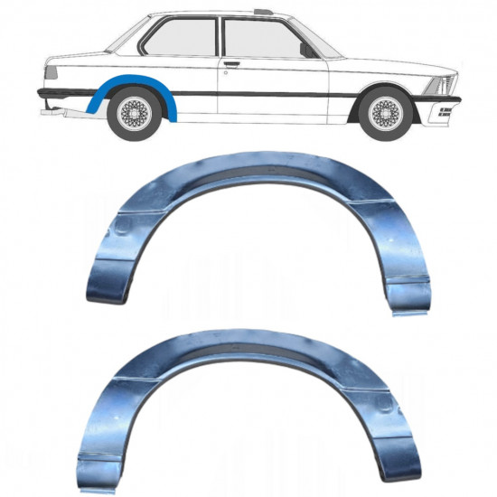 Bok delni za BMW 3 E21 1975-1984 / Levo+Desno / Komplet 6411