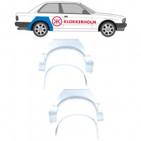 Notranji in zunanji popravni panel zadnjega blatnika za BMW 3 E30 1987-1994 / Komplet 10853