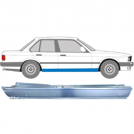 Prag za BMW 3 E30 1982-1994 / Desna 9145