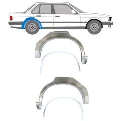 Notranji in zunanji popravni panel zadnjega blatnika za BMW 3 E30 1982-1987 / Komplet 10859