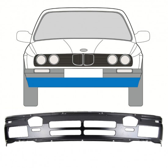 Notranji popravni panel sprednjega dela za BMW 3 E30 1982-1985 11553