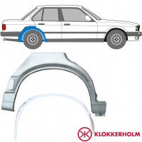 Notranji in zunanji popravni panel zadnjega blatnika za BMW 3 E30 1987-1994 / Desna / Komplet 10860