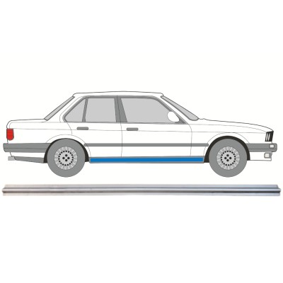 Notranji popravni panel praga za BMW 3 E30 1982-1994 / Levo = Desno (simetrično) 15109